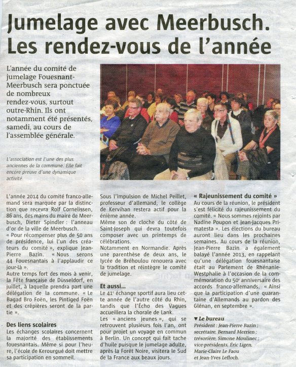 Article du Télégramme