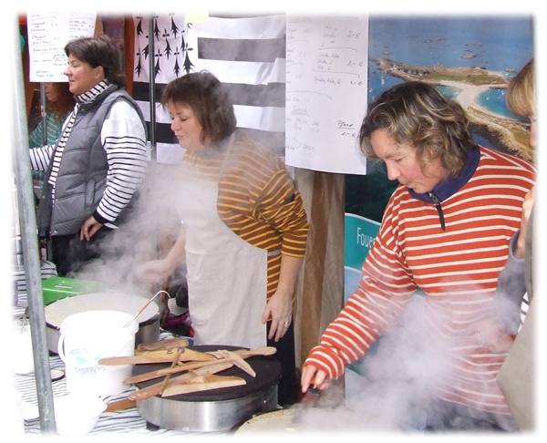 Le stand des anciens jeunes au marché de Noël