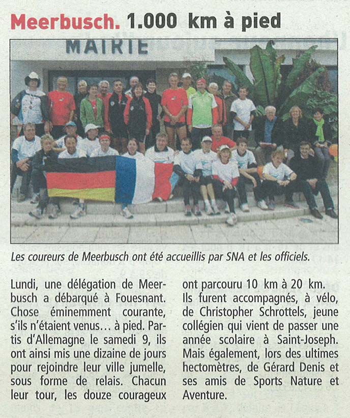 Le Télégramme 20 octobre 2010