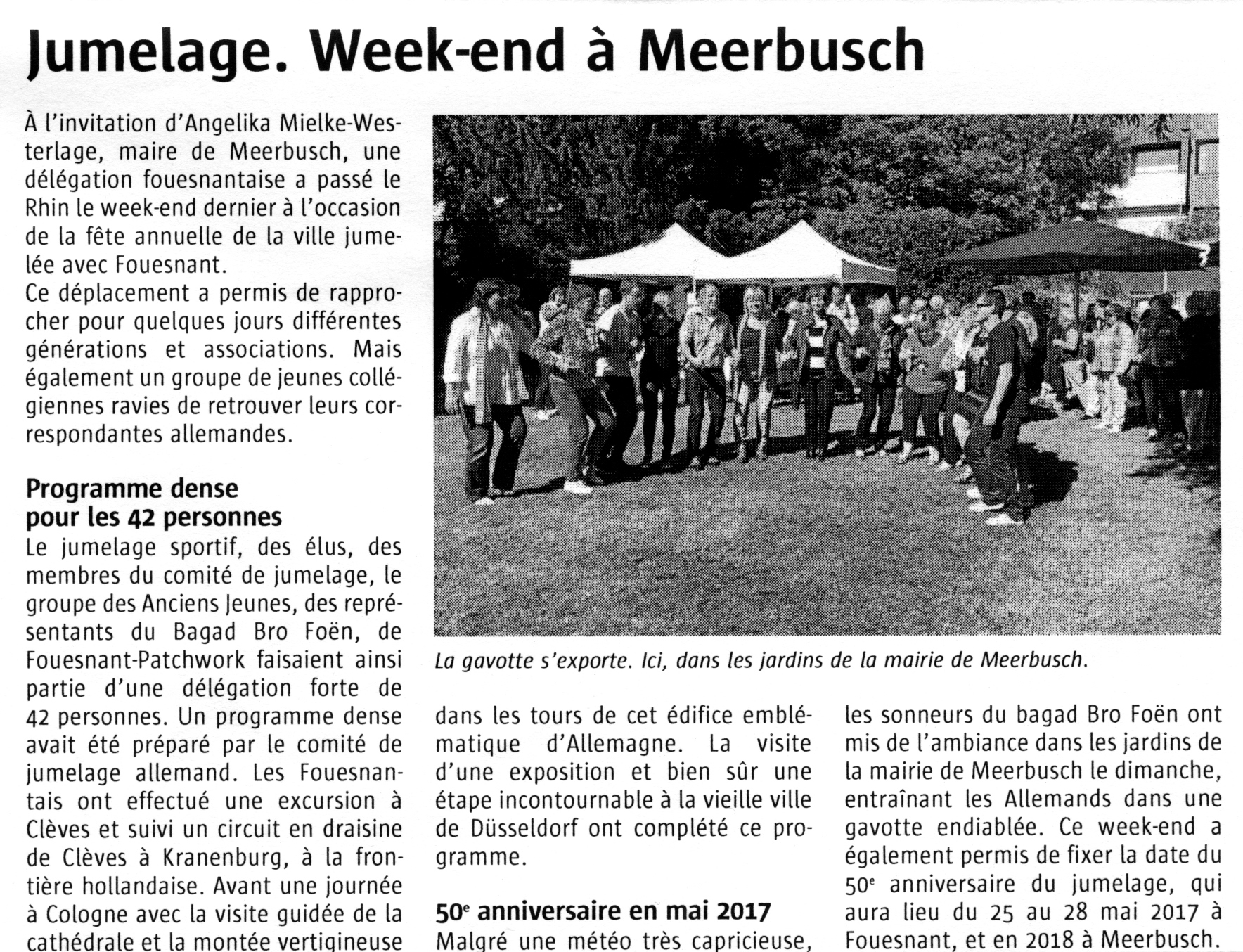 Le Télégramme 5 juillet 2016