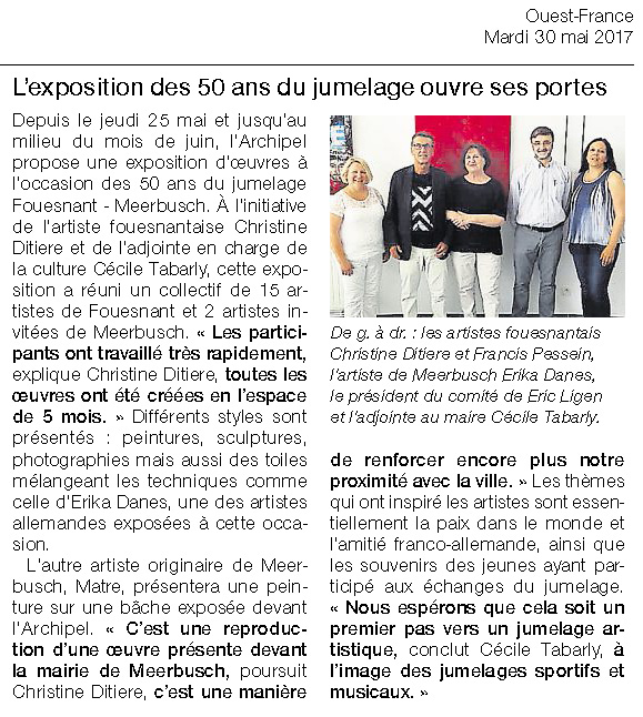 Ouest France 30 mai 2017