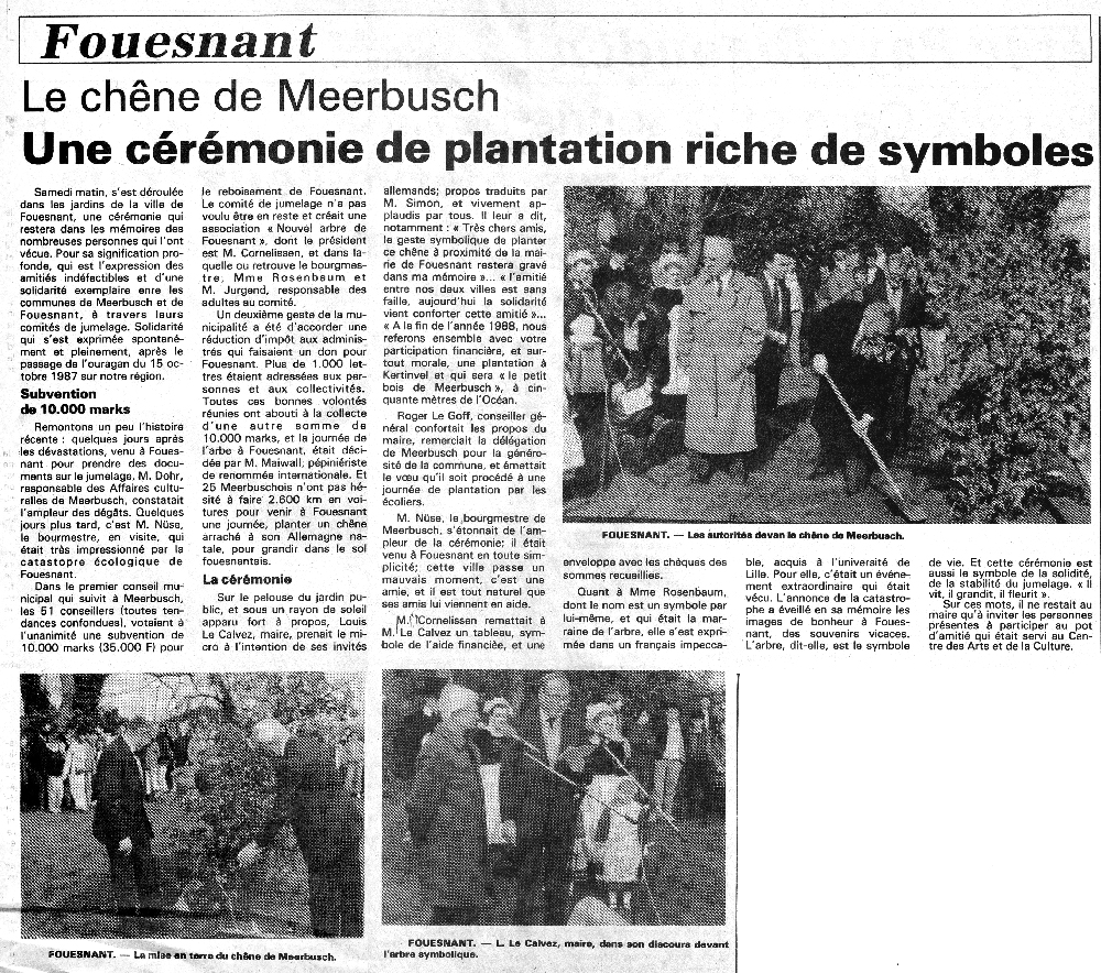 Le Télégramme 13 mars 1988