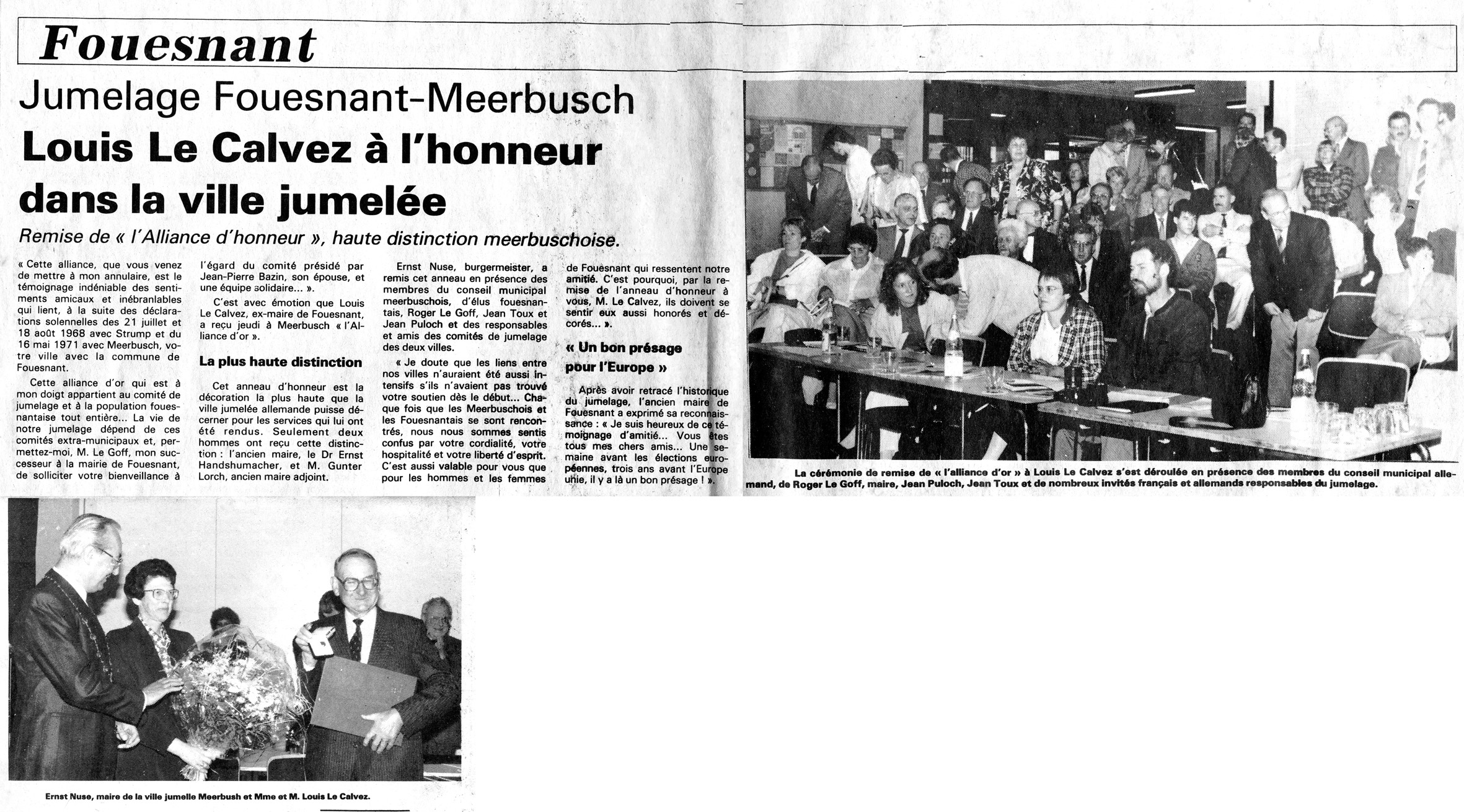 Le Télégramme 13 juin 1989