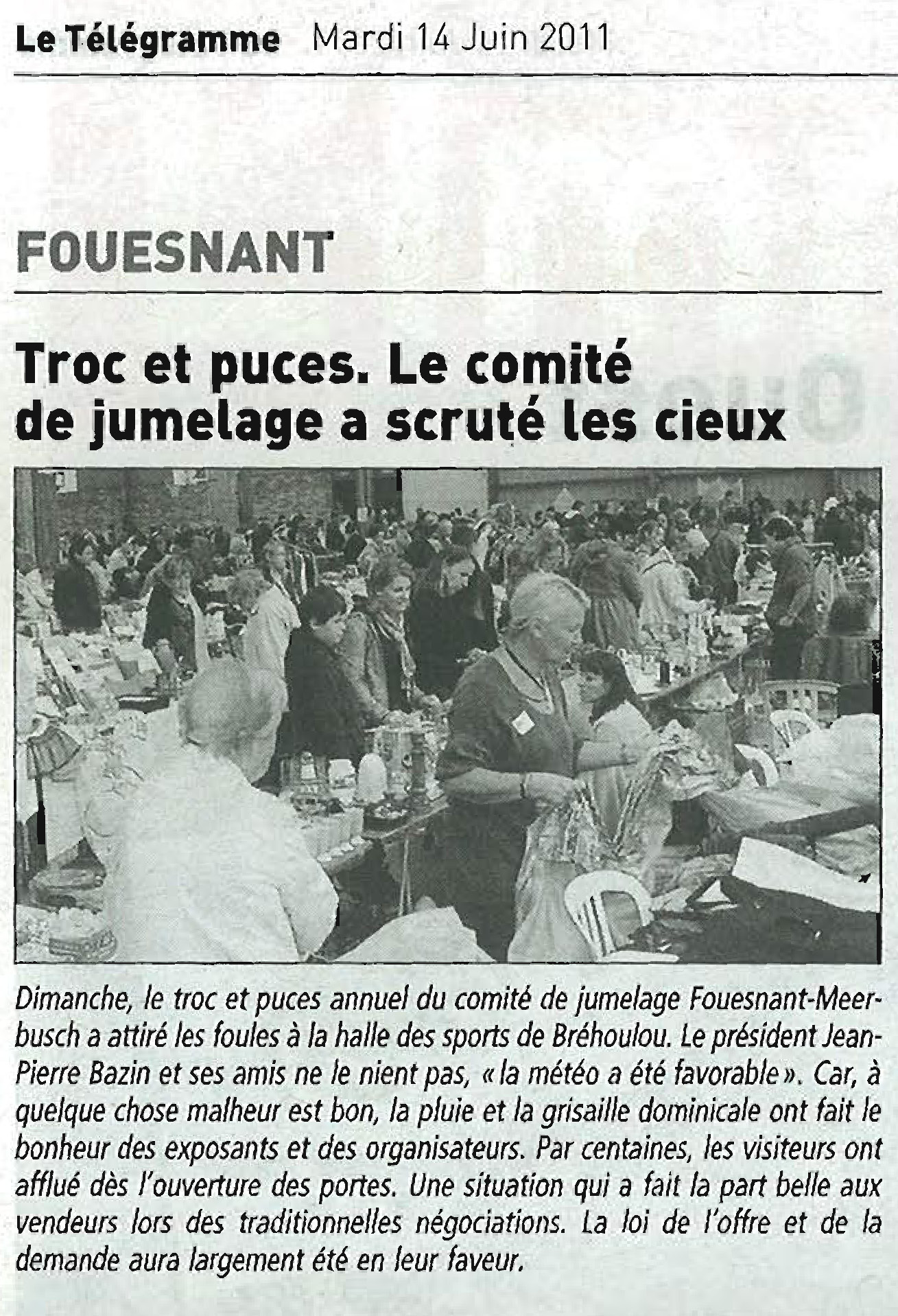 Le Télégramme 14 juin 2011