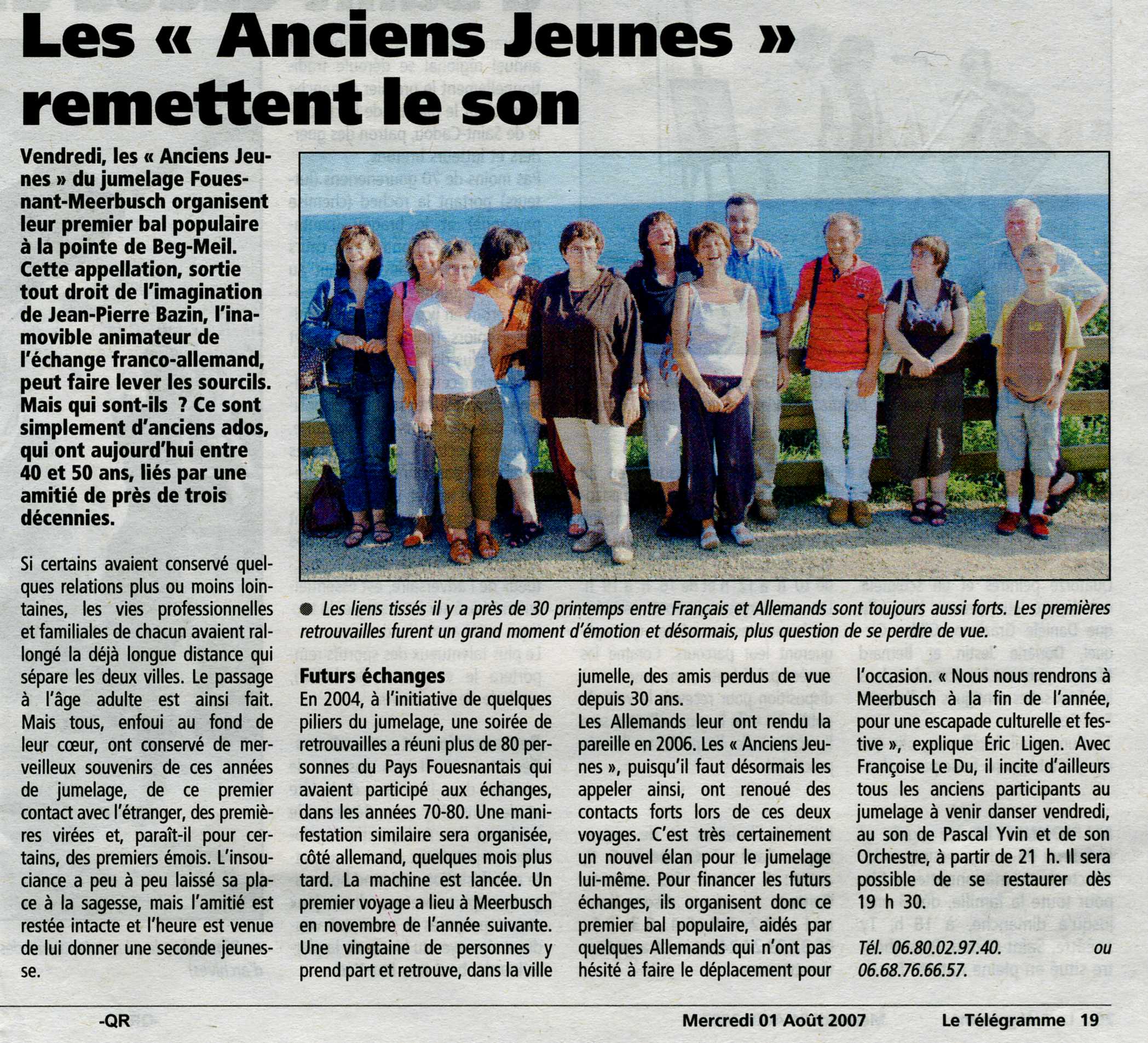 Télégramme 1er août 2007