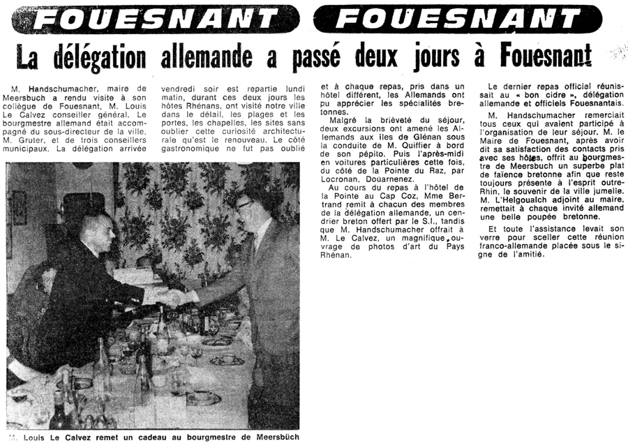 Ouest-France, août 1970