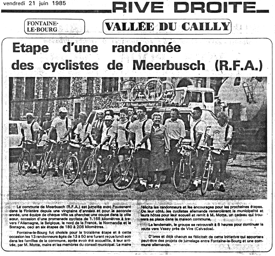 Paris-Normandie, 21 juin 1985