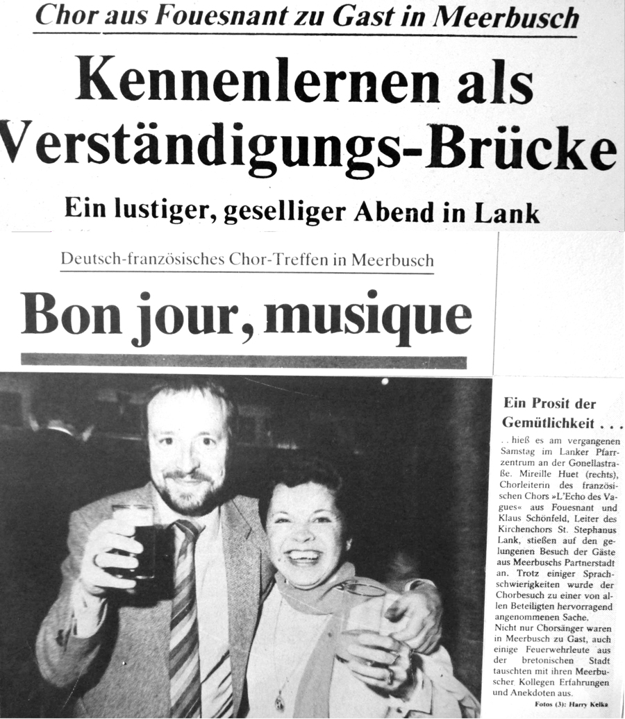 Rheinische Post, décembre 1985