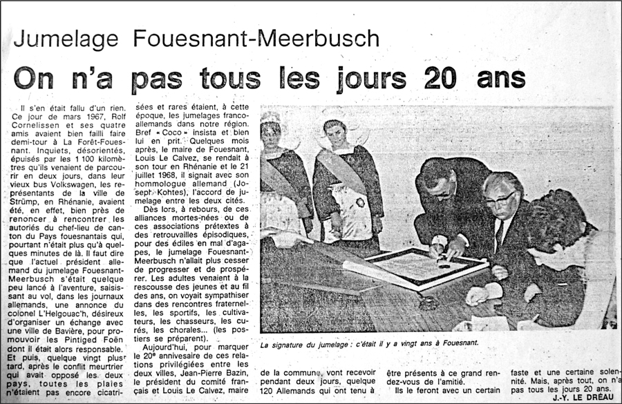 Ouest France, mai 1987