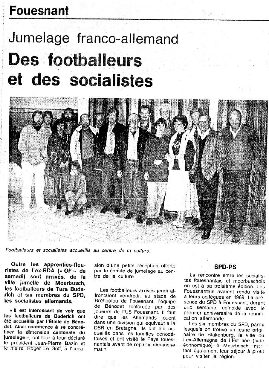 Ouest France, mai 1989