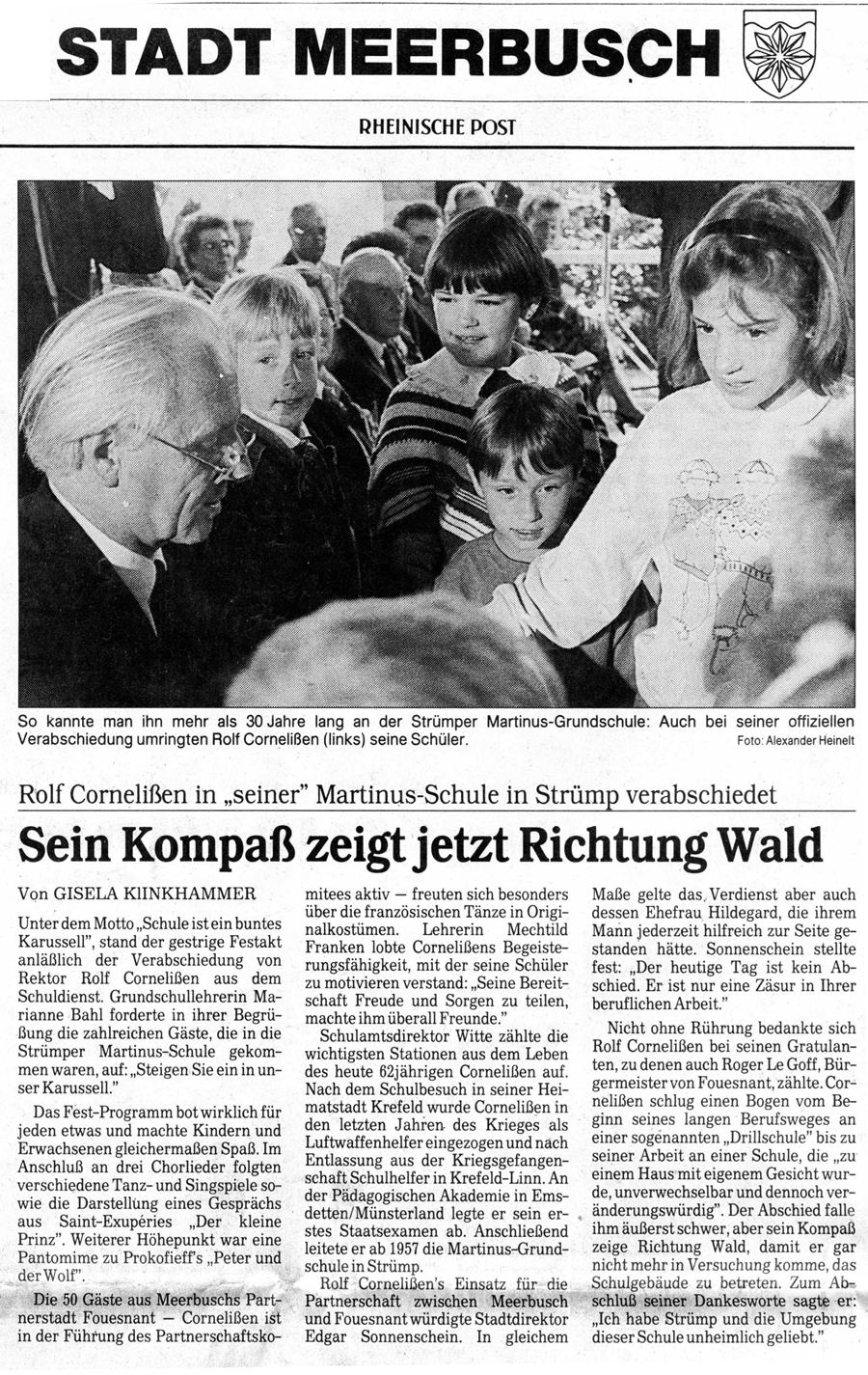 Rheinische Post, 10 juin 1989