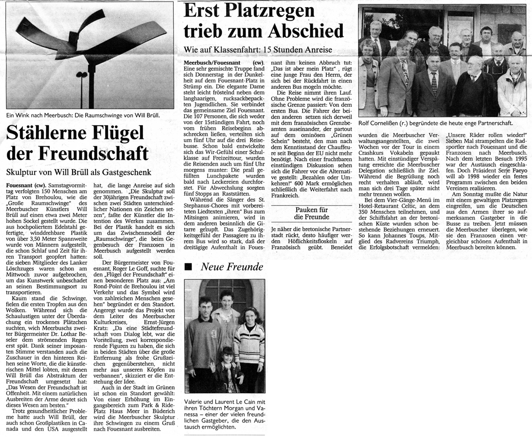 Westdeutsche Zeitung, 13 mai 1997