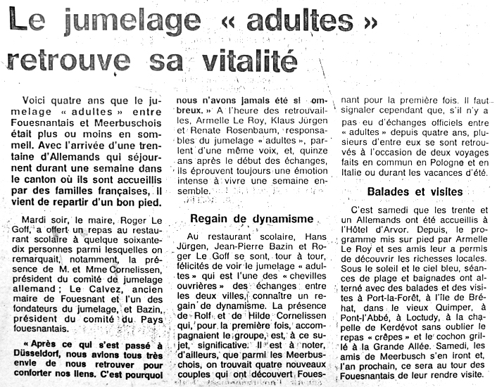 Le Télégramme, 1991