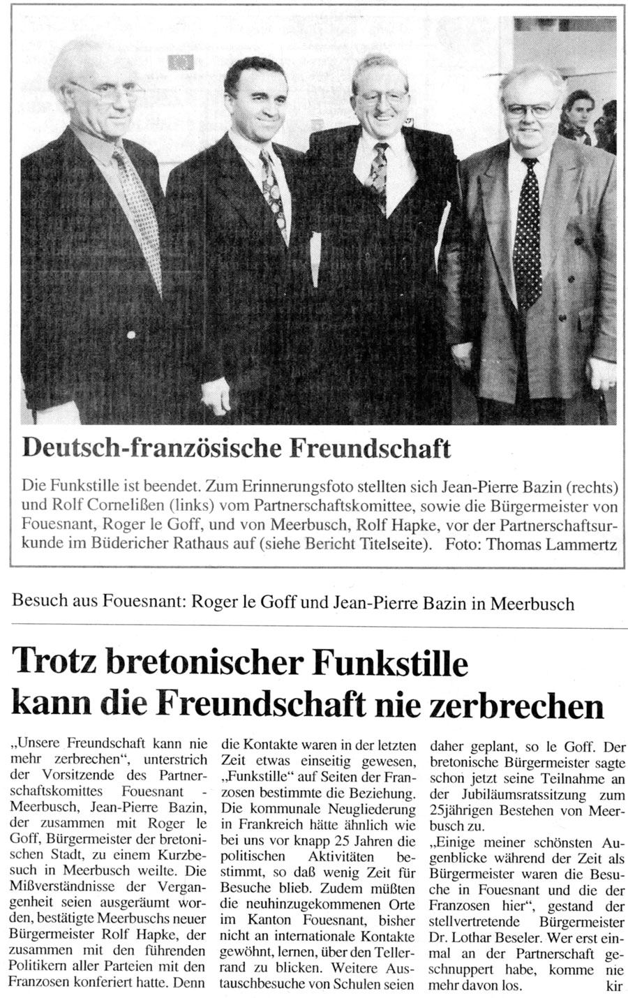 Meerbuscher Nachrichten, juin 1994