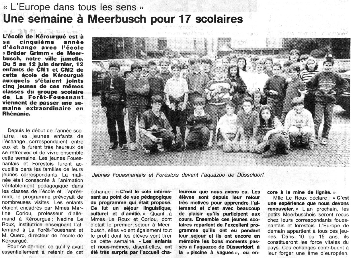 Ouest France, juin 1994