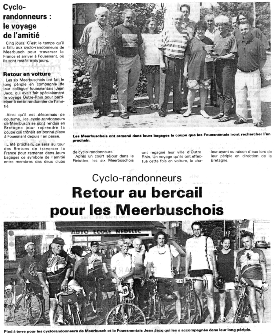 Ouest France, 24 juillet 1995