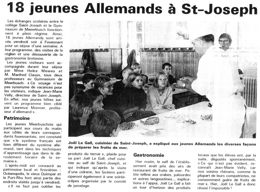 Le Télégramme, 8 octobre 1997