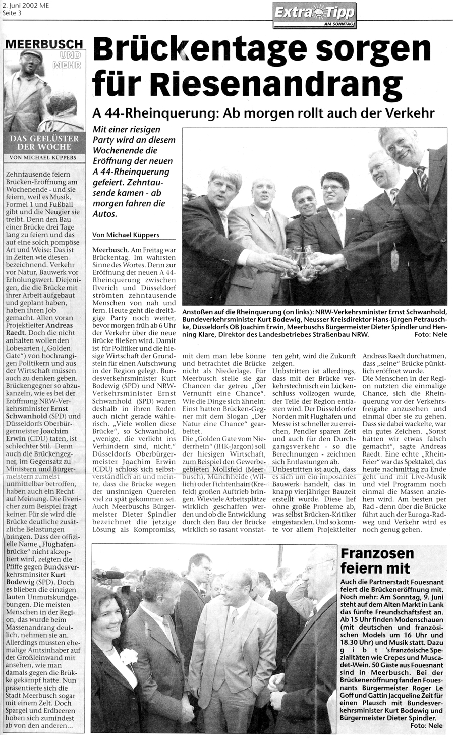 Extra Tipp Meerbusch, 2 juin 2002