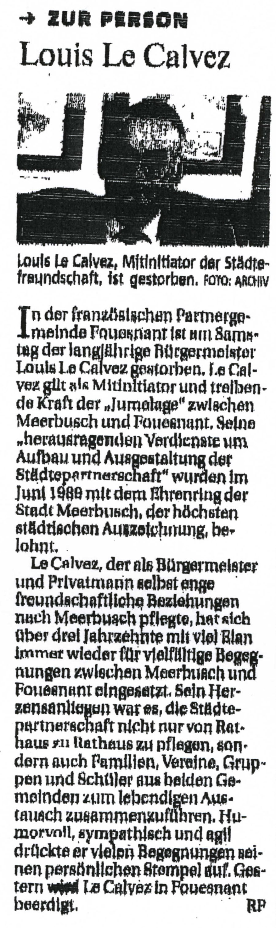 Rheinische Post, septembre 2004