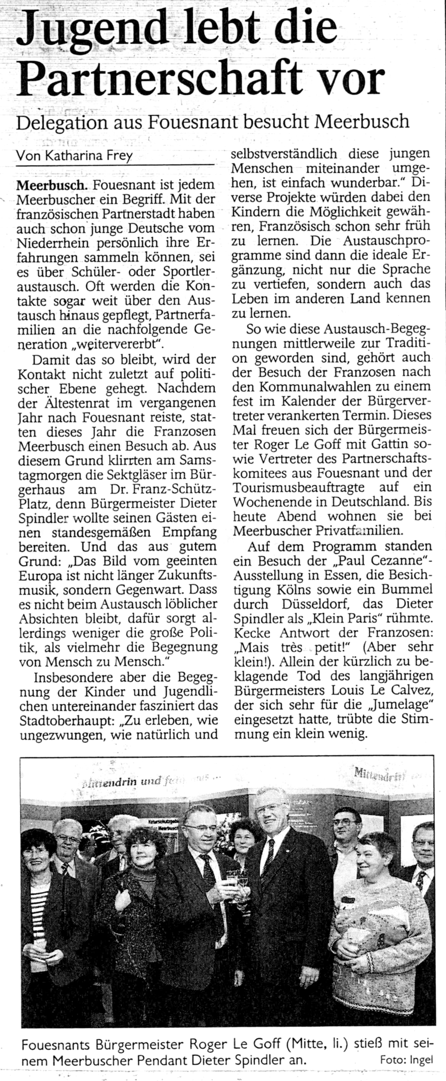 Rheinische Post, novembre 2004