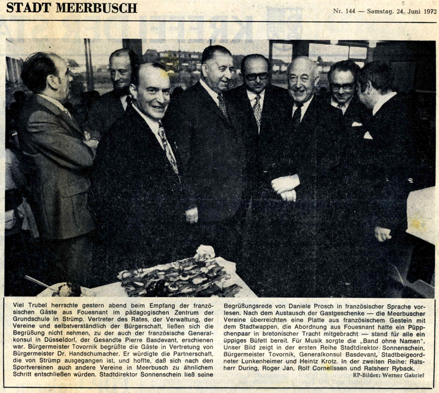 Rheinische Post, 24 juin 1972