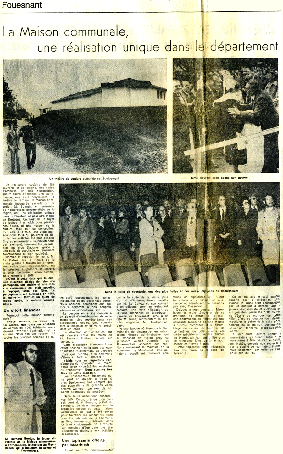 Ouest France, 17 novembre 1975