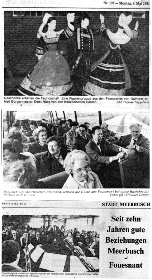 Rheinische Post, 4 mai 1981