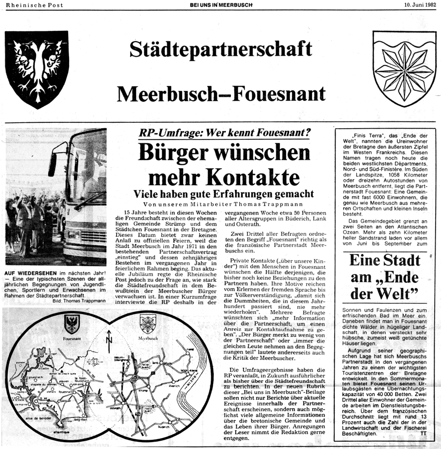 Rheinische Post, 10 juin 1982