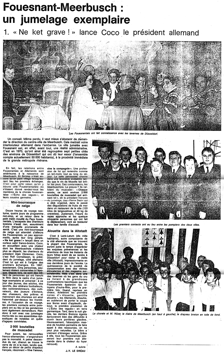 Ouest France, décembre 1985