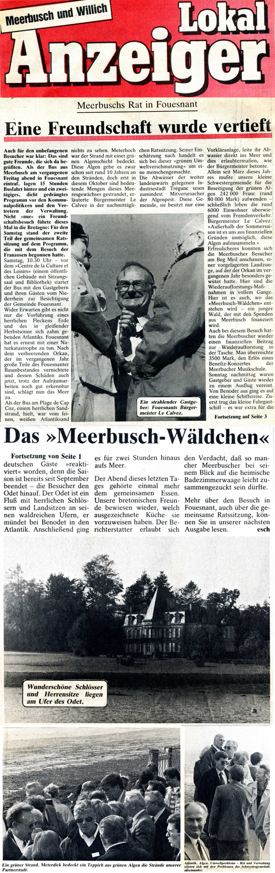 Lokal Anzeiger, 3 novembre 1988