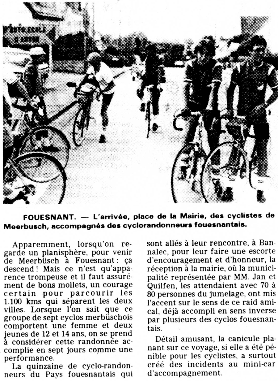 Ouest France, 14 juillet 1983