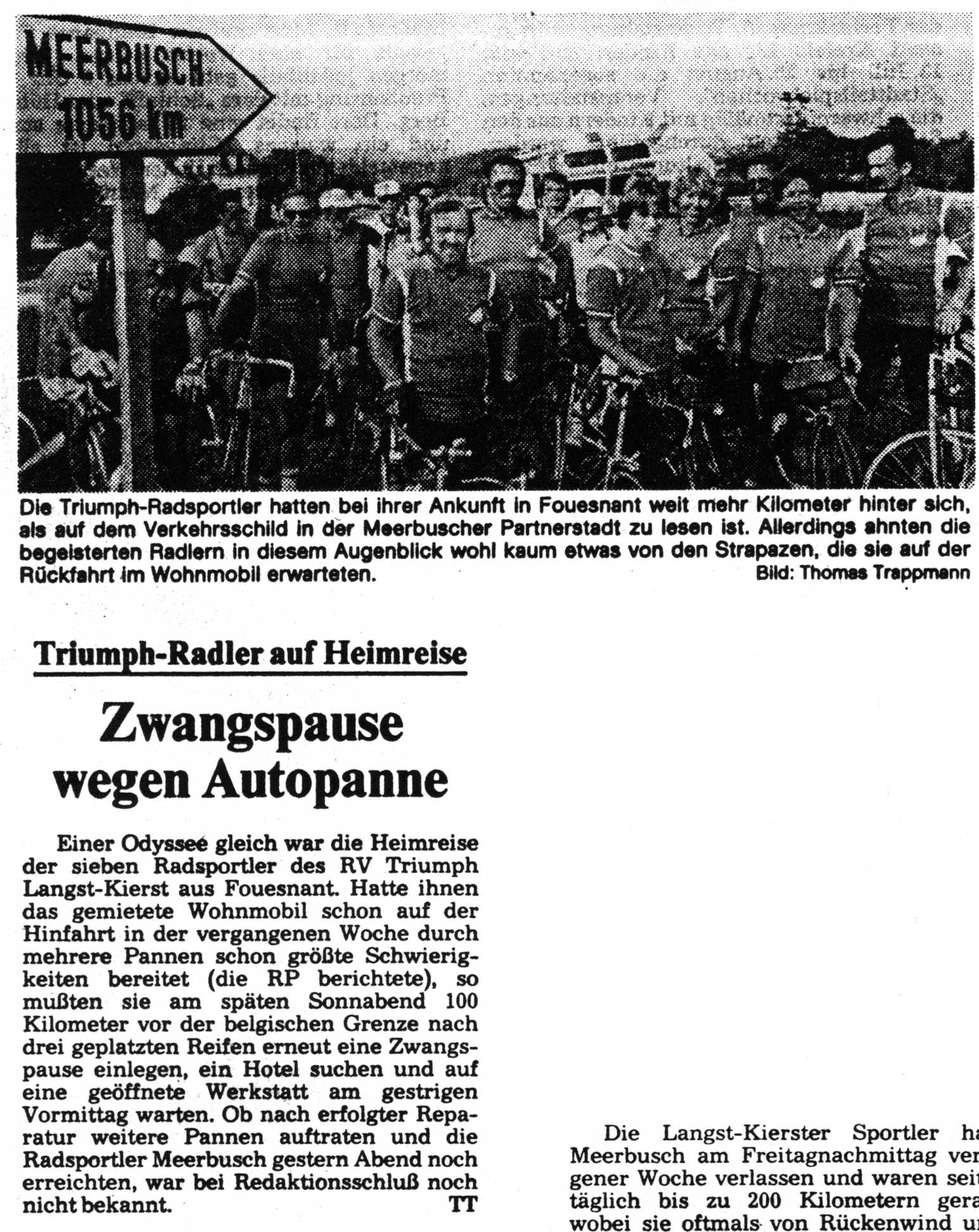 Rheinische Post, 19 juillet 1983