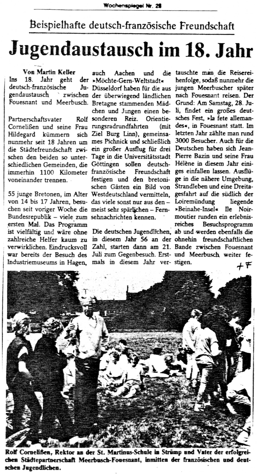 Wochenspiegel, 12 juillet 1984