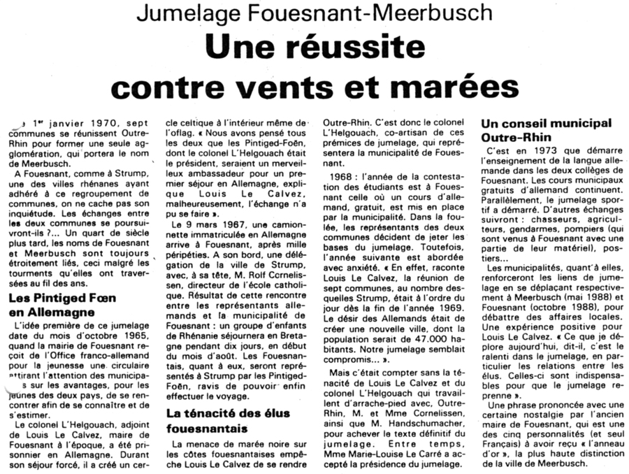 Le Télégramme, juin 1994