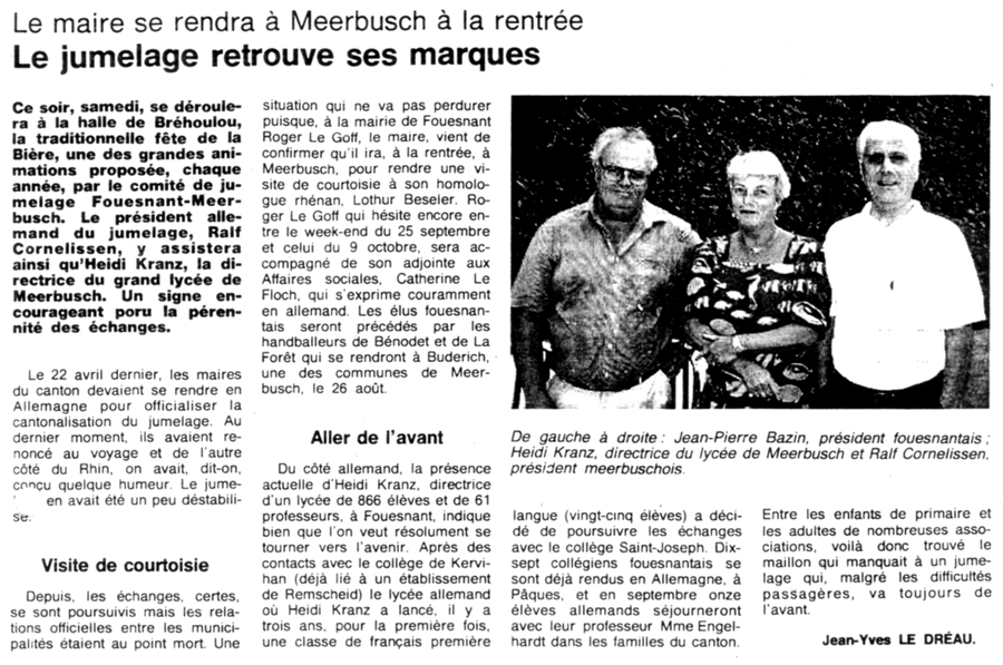 Ouest France, juillet 1994