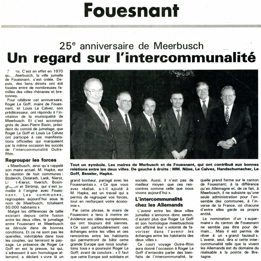 Le Télégramme, 4 avril 1995