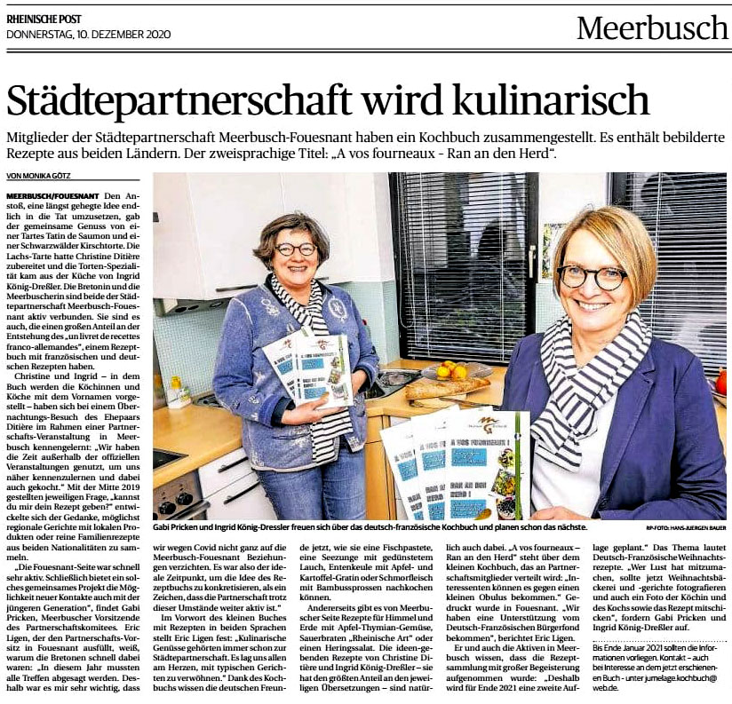Rheinische Post, 10 décembre 2020