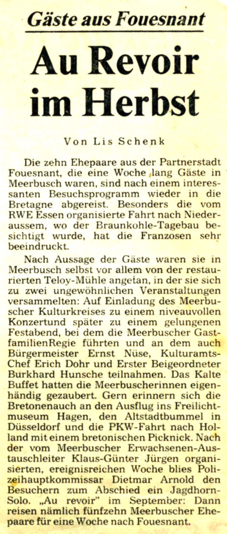 Rheinische Post 1981