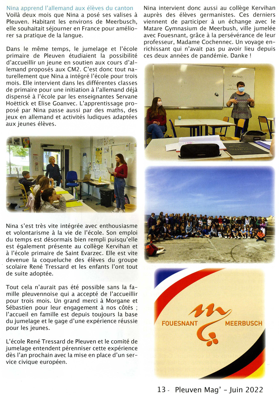 Pleuven Magazine, juin 2022
