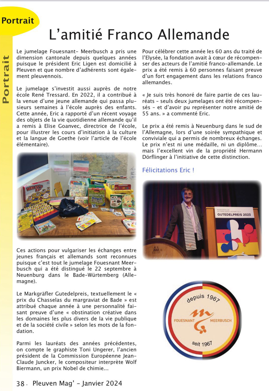 Pleuven Mag' - janvier 2024