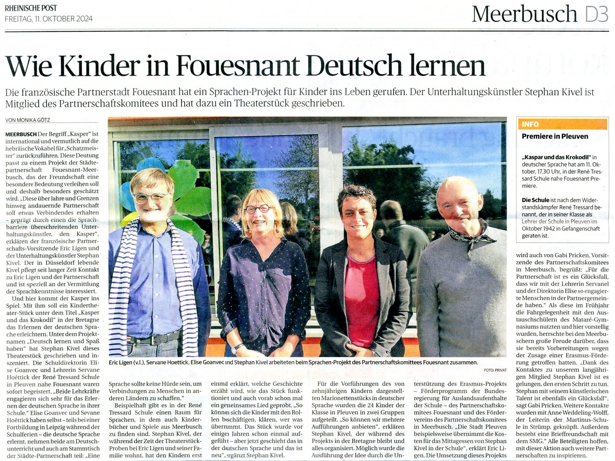 Rheinische Post 11, octobre 2024