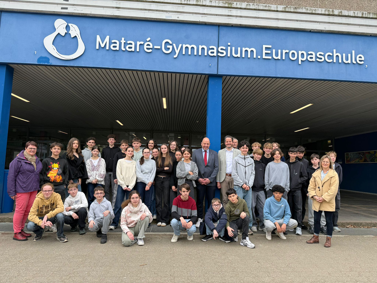 Austausch Mataré Gymnasium – Collège Kervihan, eine dauerhafte Verbindung.